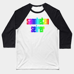 Sannheten seirer - multi color Baseball T-Shirt